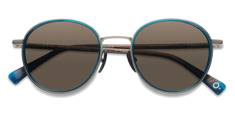 Etnia Barcelona® DEVILS ELBOW 7 DEVILS 51S TQSL - TQSL Blue/Silver Sunglasses