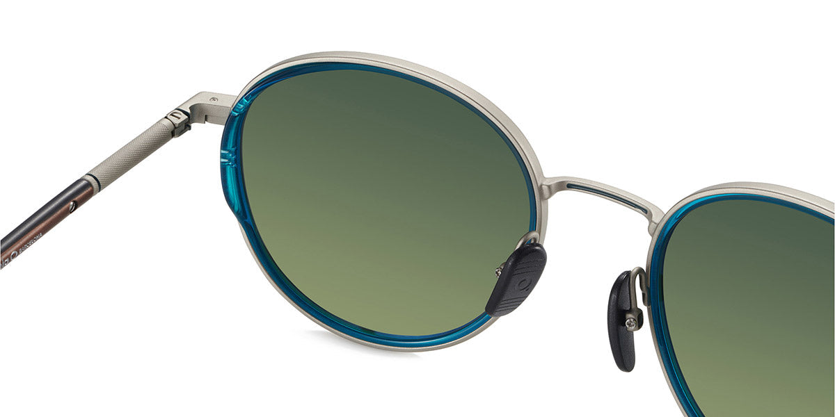 Etnia Barcelona® DEVILS ELBOW 7 DEVILS 51S TQSL - TQSL Blue/Silver Sunglasses