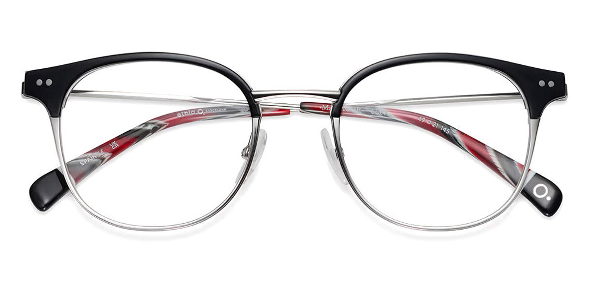 Etnia Barcelona® MANACOR 7 MANACO 49O SLBK - SLBK Silver/Black Eyeglasses