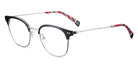 Etnia Barcelona® MANACOR 7 MANACO 49O SLBK - SLBK Silver/Black Eyeglasses