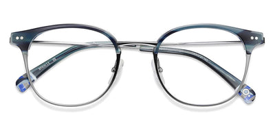 Etnia Barcelona® MANACOR 7 MANACO 49O SLTQ - SLTQ Silver/Turquoise Eyeglasses