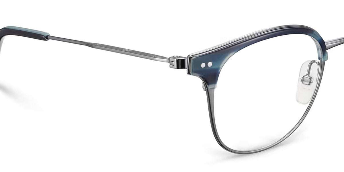 Etnia Barcelona® MANACOR 7 MANACO 49O SLTQ - SLTQ Silver/Turquoise Eyeglasses