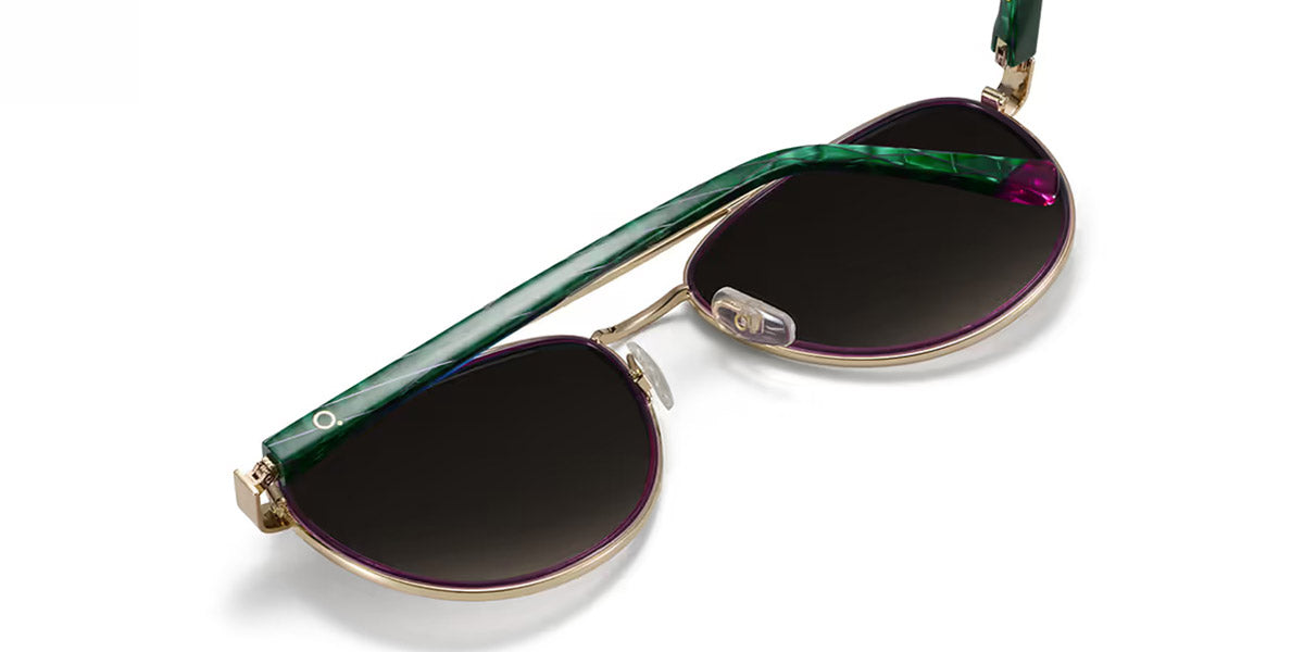 Etnia Barcelona® MIRAVET 7 MIRAVE 57S GDGR - GDGR Gold/Green Sunglasses