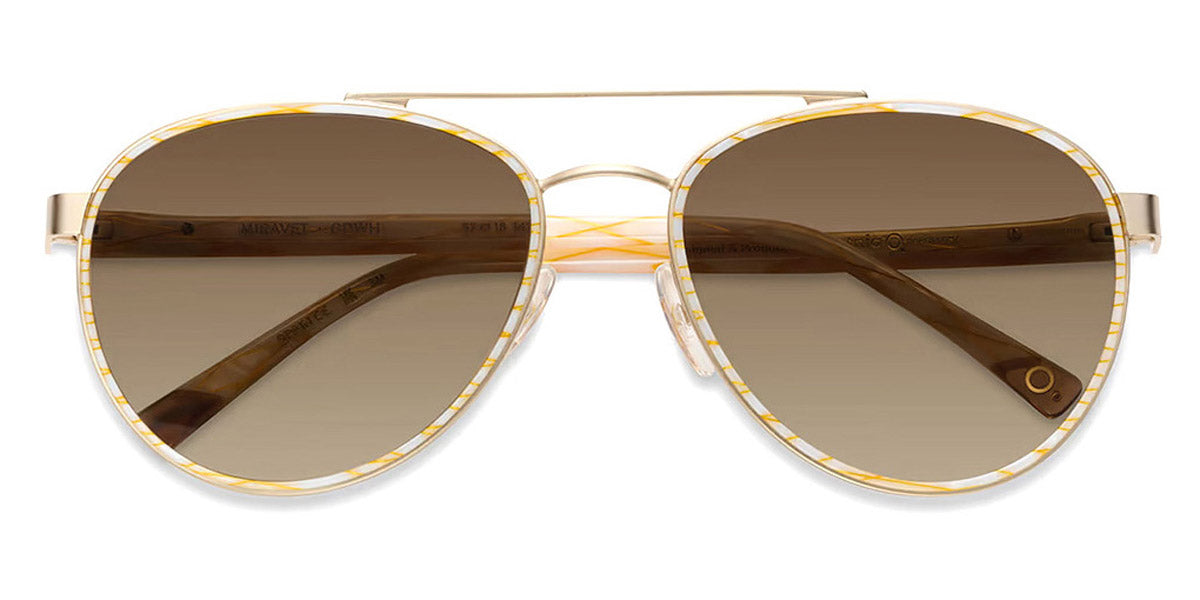 Etnia Barcelona® MIRAVET 7 MIRAVE 57S GDWH - GDWH Gold/White Sunglasses