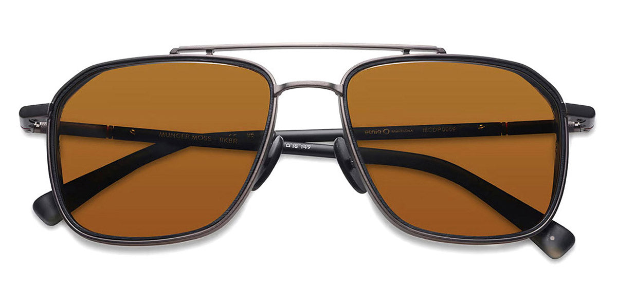Etnia Barcelona® MUNGER MOSS SUN 7 MUNGER 57S BKBR - BKBR Black/Brown Sunglasses