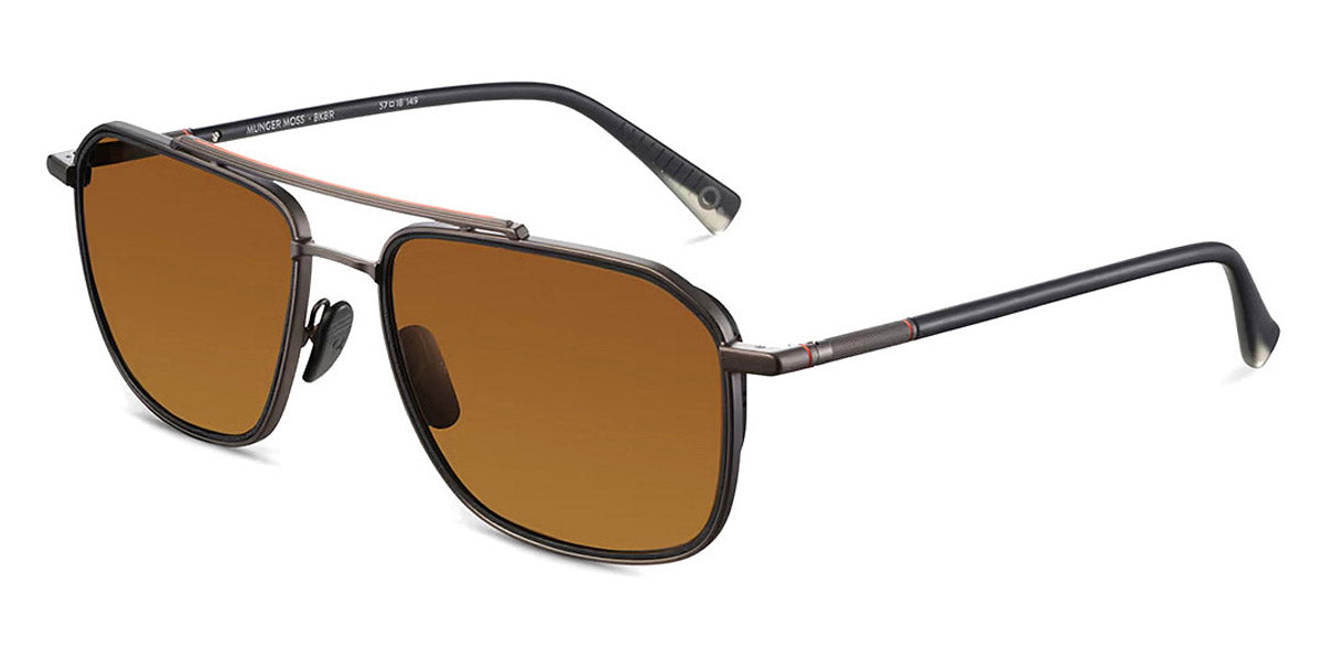 Etnia Barcelona® MUNGER MOSS SUN 7 MUNGER 57S BKBR - BKBR Black/Brown Sunglasses