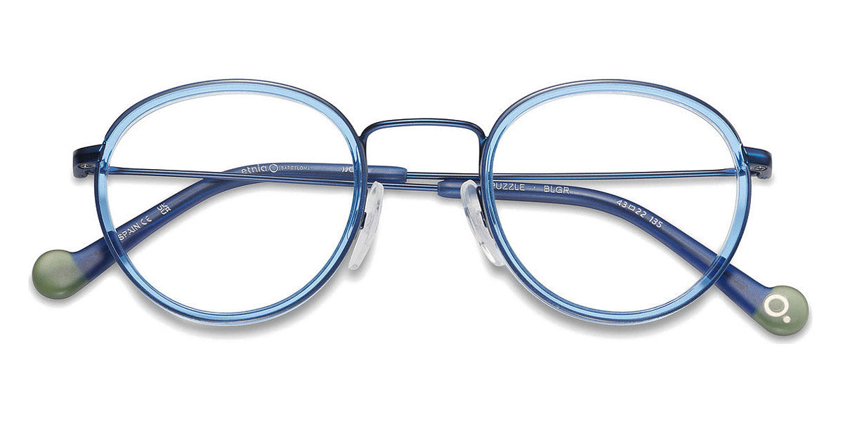 Etnia Barcelona® PUZZLE 7 PUZZLE 43O BLGR - BLGR Blue/Green Eyeglasses