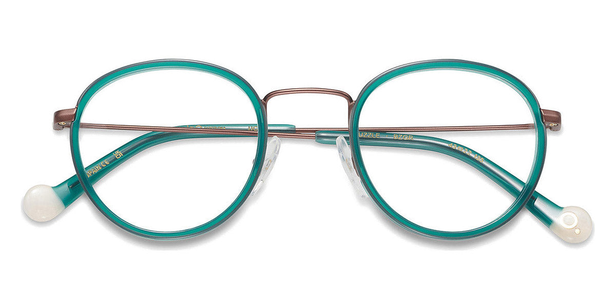 Etnia Barcelona® PUZZLE 7 PUZZLE 43O BZGR - BZGR Brown/Green Eyeglasses