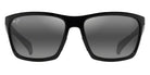 Maui Jim® Makoa 804-02 - Gloss Black / Neutral Grey Sunglasses