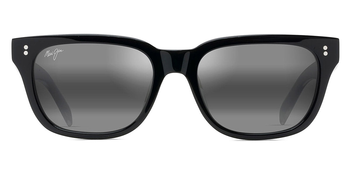 Maui Jim® Likeke 894-02 - Black with Crystal / Neutral Grey Sunglasses