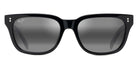 Maui Jim® Likeke 894-02 - Black with Crystal / Neutral Grey Sunglasses