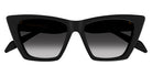 Alexander McQueen® AM0299S AM0299S-001 - Black / Grey Sunglasses