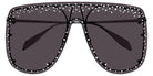 Alexander McQueen® AM0313S AM0313S 012 - Brown Sunglasses
