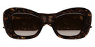 Alexander McQueen® AM0434S AMQ AM0434S 002 50 - 002 Havana / Brown Sunglasses