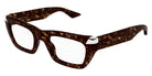 Alexander McQueen® AM0444O AMQ AM0444O 002 51 - 002 Havana Eyeglasses