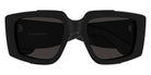 Alexander McQueen® AM0446S AMQ AM0446S 001 51 - 001 Black / Grey Sunglasses