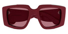 Alexander McQueen® AM0446S AMQ AM0446S 003 51 - 003 Burgundy / Red Sunglasses