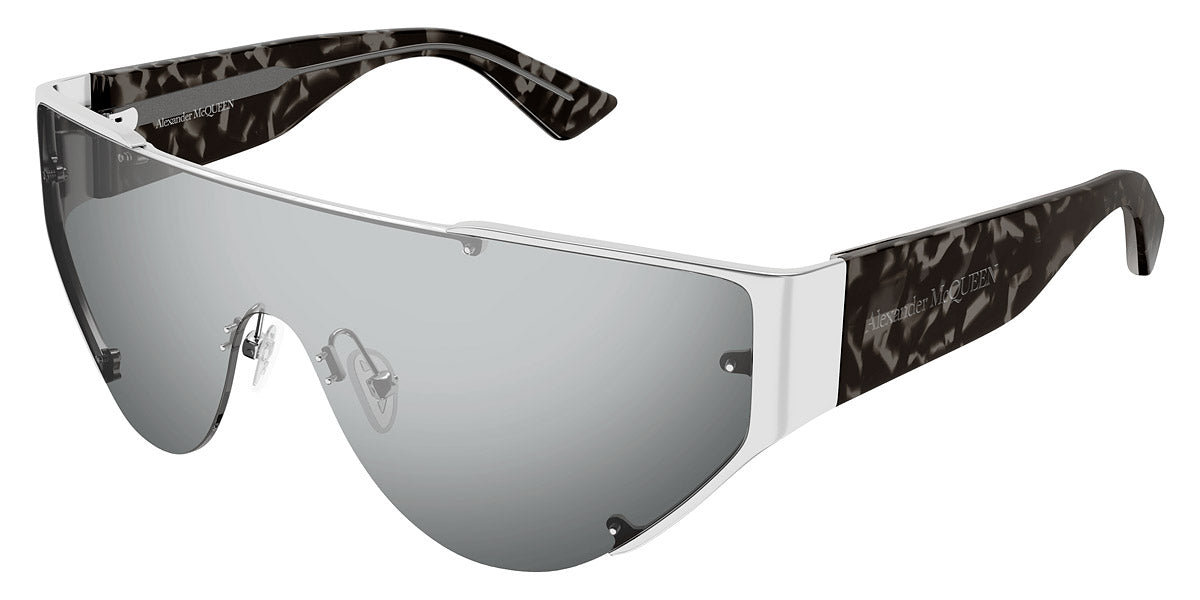 Alexander McQueen® AM0447S Shield Sunglasses EuroOptica™
