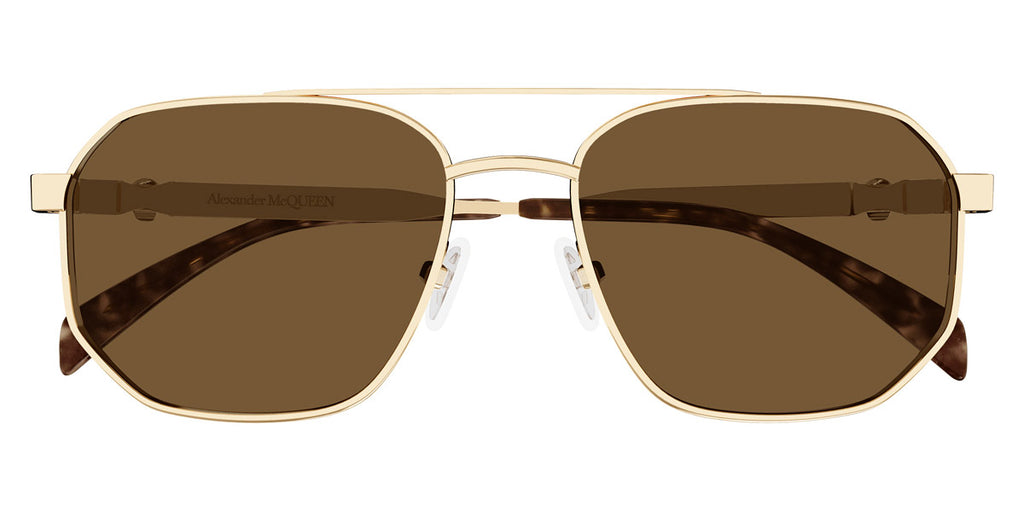 Alexander McQueen® AM0458S Aviator Sunglasses EuroOptica™