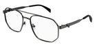Alexander McQueen® AM0459O AMQ AM0459O 001 57 - 001 Gunmetal Eyeglasses