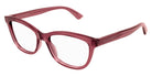 Alexander McQueen® AM0461O AMQ AM0461O 004 53 - 004 Burgundy Eyeglasses