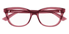 Alexander McQueen® AM0461O AMQ AM0461O 004 53 - 004 Burgundy Eyeglasses
