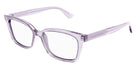 Alexander McQueen® AM0464O AMQ AM0464O 005 52 - 005 Violet Eyeglasses