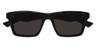 Alexander McQueen® AM0472S AMQ AM0472S 001 53 - 001 Black / Grey Sunglasses