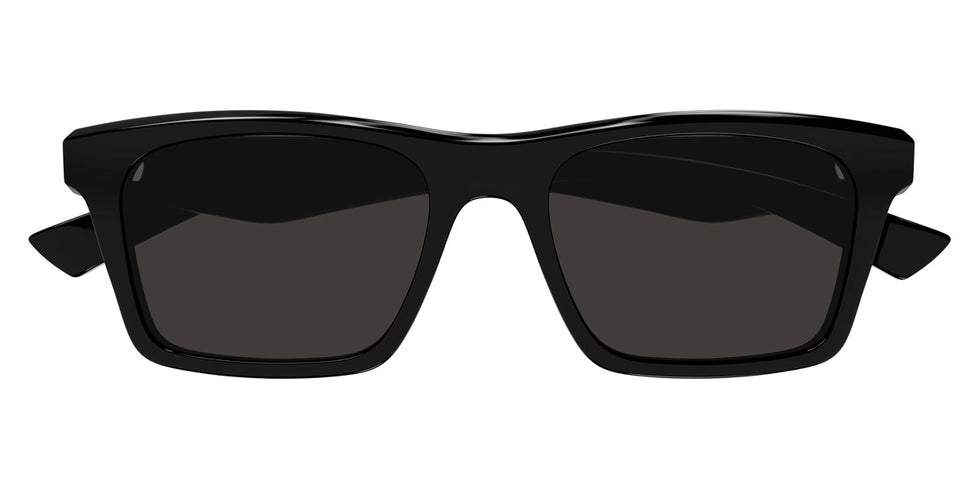 Alexander McQueen® AM0472S AMQ AM0472S 001 53 - 001 Black / Grey Sunglasses