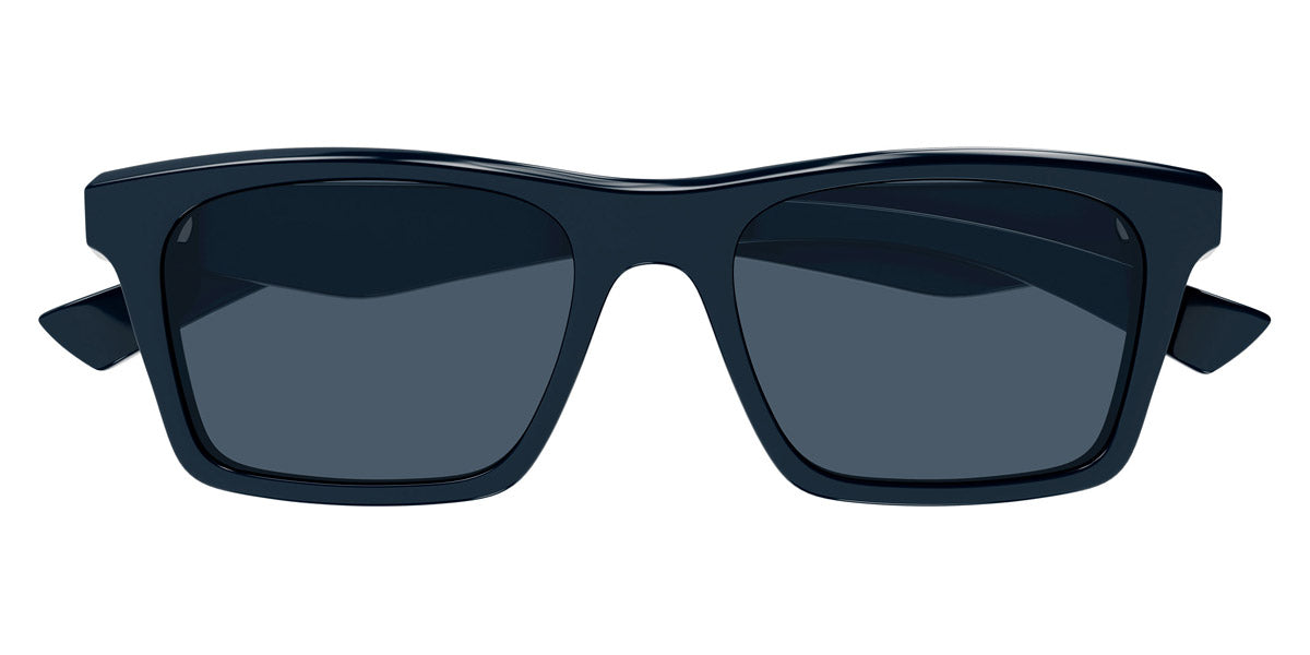 Alexander McQueen® AM0472S AMQ AM0472S 005 53 - 005 Blue / Blue Sunglasses