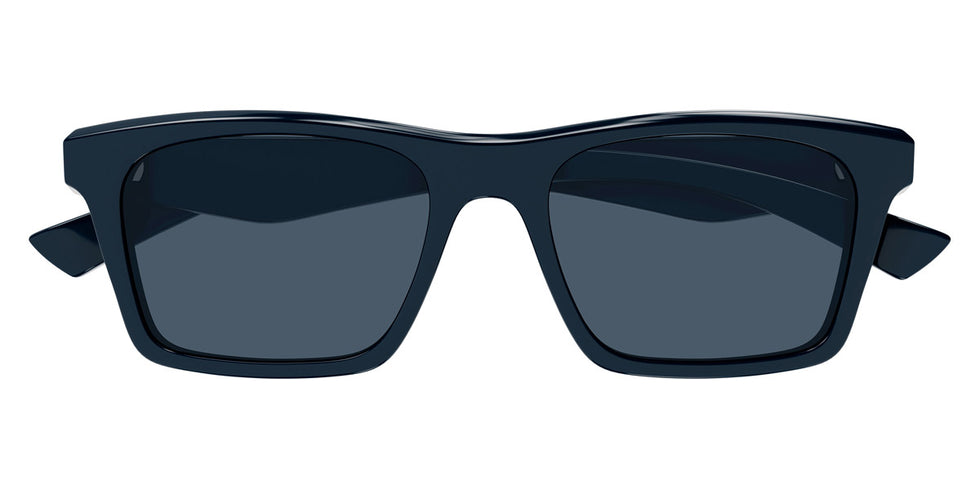 Alexander McQueen® AM0472S AMQ AM0472S 005 53 - 005 Blue / Blue Sunglasses