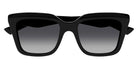 Alexander McQueen® AM0473S AMQ AM0473S 001 53 - 001 Black / Grey Sunglasses