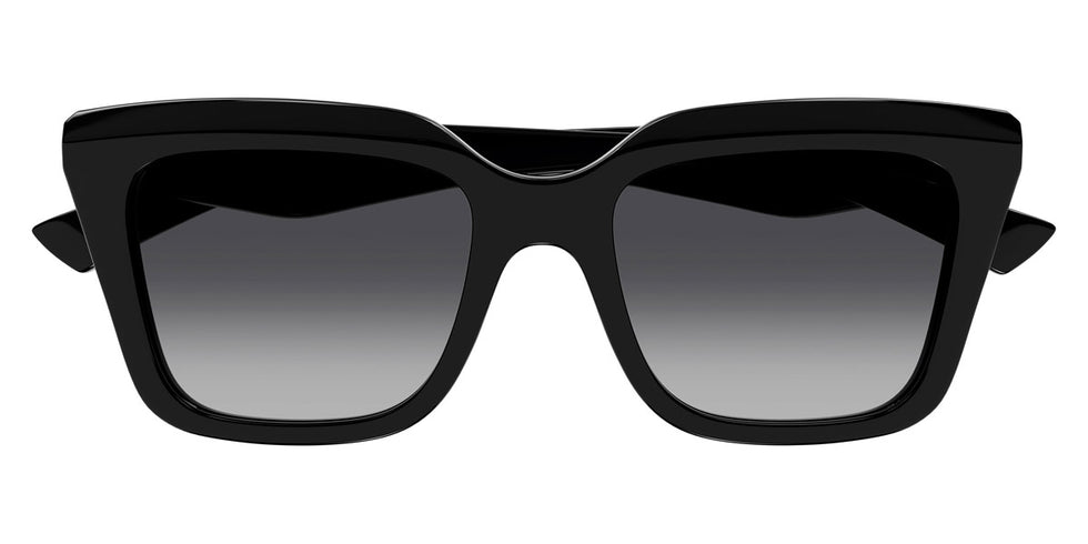 Alexander McQueen® AM0473SA AMQ AM0473SA 001 53 - 001 Black / Grey Sunglasses
