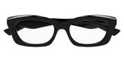 Alexander McQueen® AM0474O AMQ AM0474O 001 52 - 001 Black Eyeglasses