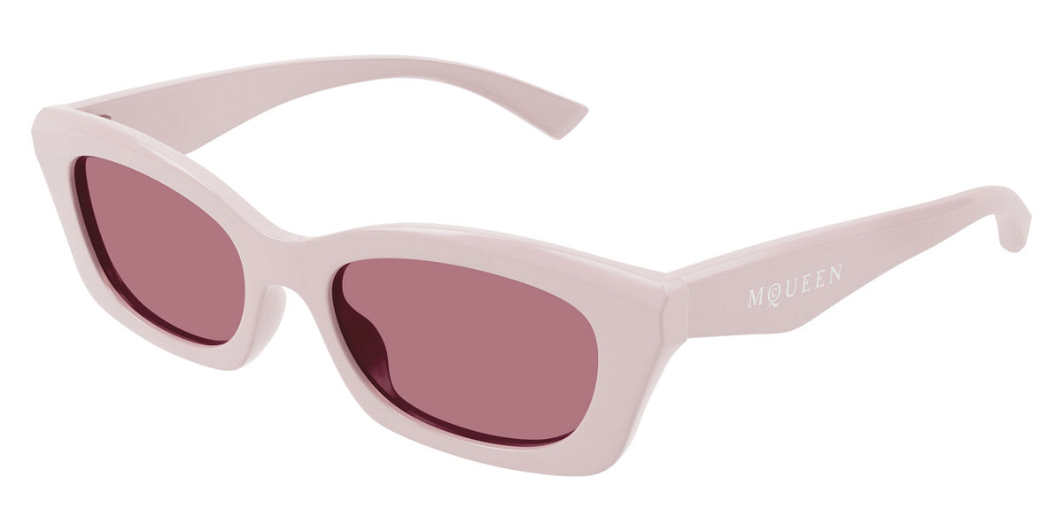 Alexander McQueen® AM0474S AMQ AM0474S 005 52 - 005 Pink / Red Sunglasses