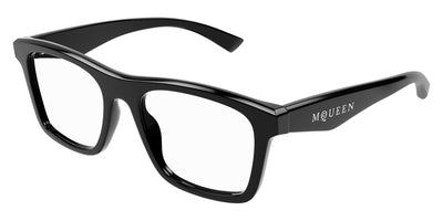 Alexander McQueen® AM0475O AMQ AM0475O 006 54 - 006 Black Eyeglasses