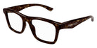 Alexander McQueen® AM0475O AMQ AM0475O 007 54 - 007 Havana Eyeglasses