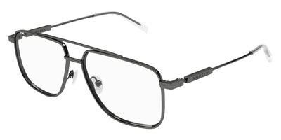 Alexander McQueen® AM0480O AMQ AM0480O 003 57 - 003 Gunmetal Eyeglasses