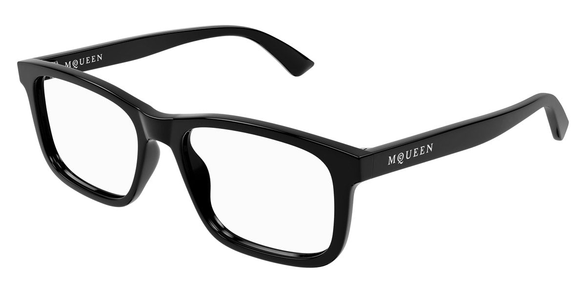Alexander McQueen® AM0486O AMQ AM0486O 001 54 - 001 Black Eyeglasses