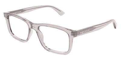 Alexander McQueen® AM0486O AMQ AM0486O 003 54 - 003 Grey Eyeglasses