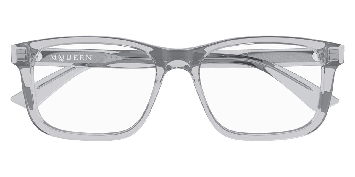 Alexander McQueen® AM0486O AMQ AM0486O 004 54 - 004 Light-Blue Eyeglasses