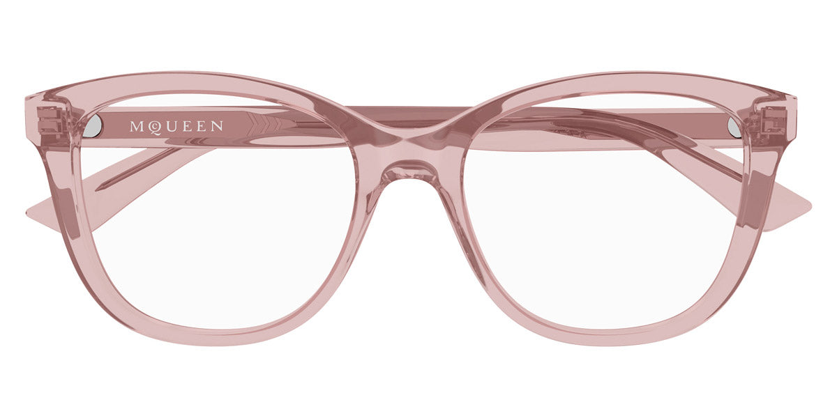 Alexander McQueen® AM0487O AMQ AM0487O 004 54 - 004 Red Eyeglasses