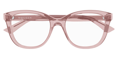 Alexander McQueen® AM0487O AMQ AM0487O 004 54 - 004 Red Eyeglasses