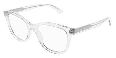 Alexander McQueen® AM0487O AMQ AM0487O 005 54 - 005 Crystal Eyeglasses