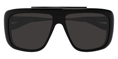 Alexander McQueen® AM0492S AMQ AM0492S 002 60 - 002 Black / Grey Sunglasses