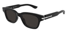Alexander McQueen® AM0497S AMQ AM0497S 001 51 - 001 Black / Grey Sunglasses