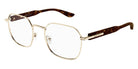 Alexander McQueen® AM0499O AMQ AM0499O 003 52 - 003 Gold Eyeglasses