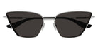 Alexander McQueen® AM0501S AMQ AM0501S 001 58 - 001 Silver / Grey Sunglasses