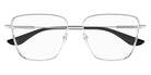 Alexander McQueen® AM0503O AMQ AM0503O 001 55 - 001 Silver Eyeglasses