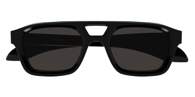 Alexander McQueen® AM0505S AMQ AM0505S 001 52 - 001 Black / Grey Sunglasses